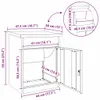 vidaXL Paketdrop-Box mit Speicher Olivgrün 47,5 x 38 x 59 Produktbild-Vorschau 8