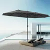 KINGSLEEVE Ombrellone XXL 460x270 cm Protezione UV 80+ Anteprima dell’immagine prodotto 2