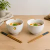 4er Set Soft Ramenschalen 500ml Schwarz & Weiß mit Produktbild-Vorschau 8
