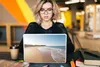 MuchoWow® Laptop Aufkleber Sticker Cover Strand - Sand - Produktbild-Vorschau 5