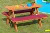 Coemo Kinder-Sitzgruppe Picknicktisch mit Polster Produktbild-Vorschau 2