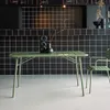 Tavolo da giardino pieghevole in metallo 6 posti, 140cm, Anteprima dell’immagine prodotto 4
