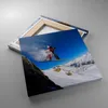 Bild auf Leinwand - Leinwandbild - Snowboard Winter Berg Produktbild-Vorschau 2