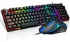 Klawiatura mysz gamingowa LED RGB zestaw dla graczy USB PC Podgląd zdjęcia produktu 2