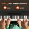 SucceBuy pianoforte digitale pesato, 88 tasti completamente Anteprima dell’immagine prodotto 3