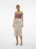 Vero Moda Wild Lucky Midirock Beige S Damen Beige S Produktbild-Vorschau 5