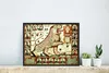 MuchoWow® MuchoWow® Gerahmtes Poster Historische Karte der Produktbild-Vorschau 5