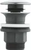 GROHE Ablaufgarnitur 40824, mit Druckstopfen, chrom Produktbild-Vorschau 5