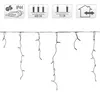 ECD Germany LED Lichtervorhang 6m 180 LEDs Kaltweiß Produktbild-Vorschau 18