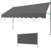 Jayseuw tenda a morsetto con LED 400x120cm Tenda da sole Anteprima dell’immagine prodotto 10