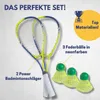 BEST SPORTING Power Badminton-Set I Federball-Set mit 2 Produktbild-Vorschau 3