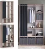 Kleiderschrank Vicco Luigi Sonoma 38 x 178.1 cm mit Produktbild-Vorschau 2