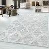 Hochflor Teppich Pepe rechteckig, Farbe: Grau, Produktbild-Vorschau 2