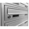 8-fach Briefkastenanlage Grau Ral 7035, 25 cm Tiefe, 8er Produktbild-Vorschau 8