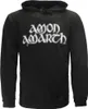 Amon Amarth Grauer Totenkopf-Kapuzenpullover – Offizielles Produktbild-Vorschau 7