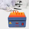 Heißplatte, LCD-Display, manuelle Temperaturregelung, Blau Produktbild-Vorschau 3