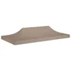 vidaXL Toit de tente de réception 6x3 m taupe 270 g/mÂ Voir les images du produit 7