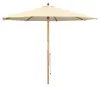 vidaXL Parasol, diamètre 300 cm, hauteur 248 cm, en bois Voir les images du produit 1