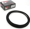 Lenkradbezug Ø 38x9 cm schwarz für ALFA ROMEO für SUBARU Produktbild-Vorschau 1