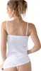 Yenita® Damen Unterhemden 4 Stück, aus Baumwolle 36-38 weiß Produktbild-Vorschau 5