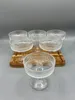 Bavary Coupes à glace en verre cannelé, lot de 6, 175 ml Voir les images du produit 2