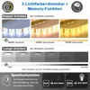 LED Spigel mit Bluetooth und Uhr 60cm 3 Lichfarbe dimmbar Produktbild-Vorschau 5