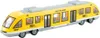 Straßenbahn auf Schwungrad 1:16 gelb Produktbild-Vorschau 1