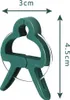 A green plant clip with size indicators. Produktbild-Vorschau