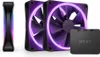 NZXT 120mm F-Series RGB DUO Fan Triple Black RF-D12TF-B1 Náhled obrázku produktu 1