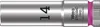 WERA Außensechskant-Steckschlüsseleinsatz 1/2" SW 20,5 mm Produktbild-Vorschau 1