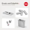 A collage of images showing replacement parts and accessories for a Hailo product. Produktbild-Vorschau