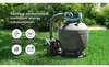 Piscine ronde en acier GRE à l'aspect anthracite KIT300GY – Voir les images du produit 9