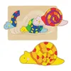 Schichtenpuzzle Schnecke, 18 x 12,5 cm Produktbild-Vorschau 1