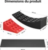 Wiltec Kit Cales de roue rondes, 15 x 40 x 11 cm / 15 x Voir les images du produit 3