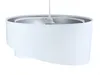 Lampa wisząca GEMSTONE biała/srebrna Podgląd zdjęcia produktu 6