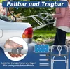 LARS360 Cadre de marche pliable avec assise, aide à la Voir les images du produit 4