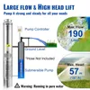 SucceBuy Tiefbrunnen-Tauchpumpe, 1100W 230V/50Hz, 190L/min Produktbild-Vorschau 3