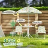 AIYAPLAY Kindersitzgruppe Garten mit Gartentisch, 2 Produktbild-Vorschau 4