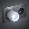 LED Nachtlicht 3er Set Steckdose Nachtlampe Babylicht Produktbild-Vorschau 5