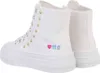Ital-Design Damen Freizeitschuhe  Textiloptik Sneakers High Produktbild-Vorschau 3