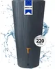 4rain Réservoir LINUS 2en1 220L graphite avec robinet PE Voir les images du produit 1