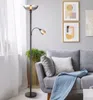 Globo Lighting stojací lampa kovová černá matná, 1x E27 Náhled obrázku produktu 3
