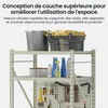 FLEXISPOT Établi en acier, table de travail avec parois Voir les images du produit 5
