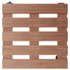 Pflanzenroller 4 Stk. Braun 30x30x7,5 cm WPC Produktbild-Vorschau 3