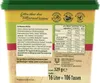 The back of a Knorr Delikatess Brühe container, showing nutritional information, ingredients, and usage instructions. Anteprima dell’immagine prodotto