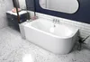 ECOLAM Baignoire d'angle Avita 150x75 cm gauche + tablier | Voir les images du produit 2