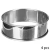 4 tarteletteskreise aus edelstahl 9cm - 5 five simply smart Produktbild-Vorschau 2