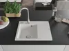 Zlewozmywak granitowy Mexen Ben 1-komorowy 600x500 mm, Podgląd zdjęcia produktu 3