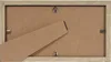 The back of a wooden photo frame with a stand. Produktbild-Vorschau