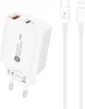 A6Maxl Ładowarka ścienna 20W Usb-A Usb-C z kablem 1M Usb-C Podgląd zdjęcia produktu 1
